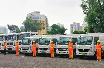 Proyecto de externalización de los servicios de limpieza urbana del barrio de Huangbei, distrito de Luohu, Shenzhen