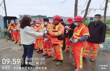 抗击疫情，龙吉顺在行动……